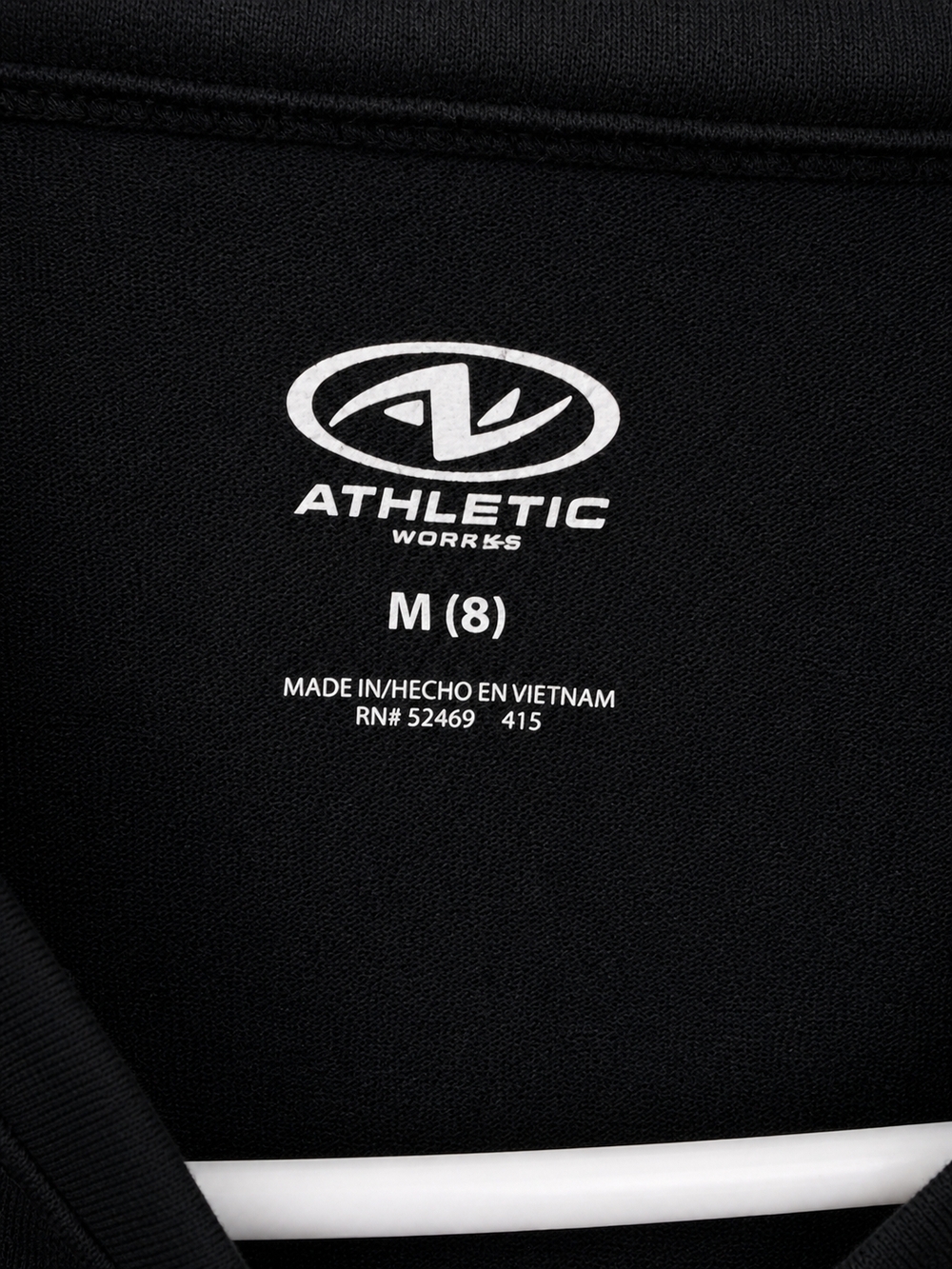 Athletic Works Black Long-Sleeve Crewneck Sweatshirt for Kids - Picture 2 of 4